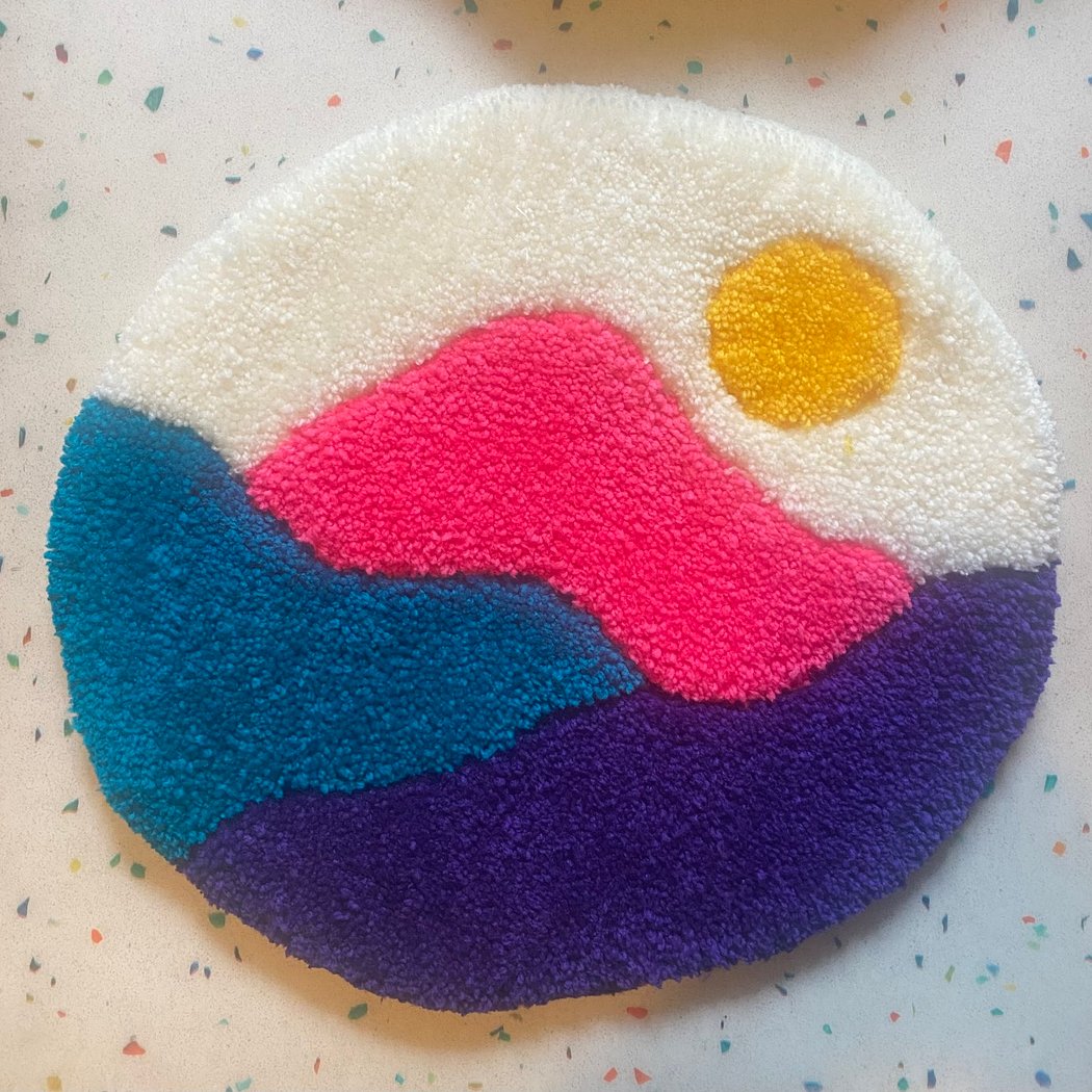 Les Ateliers d'Alice - cours de tufting 1